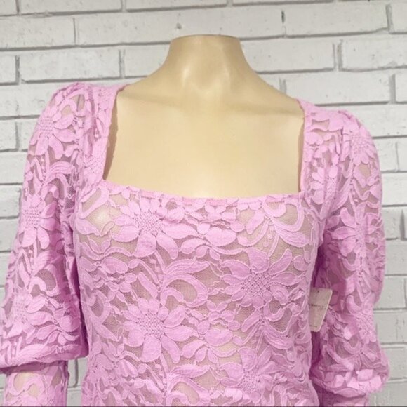 Free People Women’s Long Distance Layering Top in Flower Trail - Size Medium - Picture 2 of 11